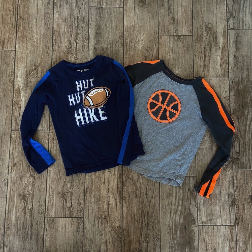 Boys Jumping Beans Graphic Long SleeveTees Bundle
